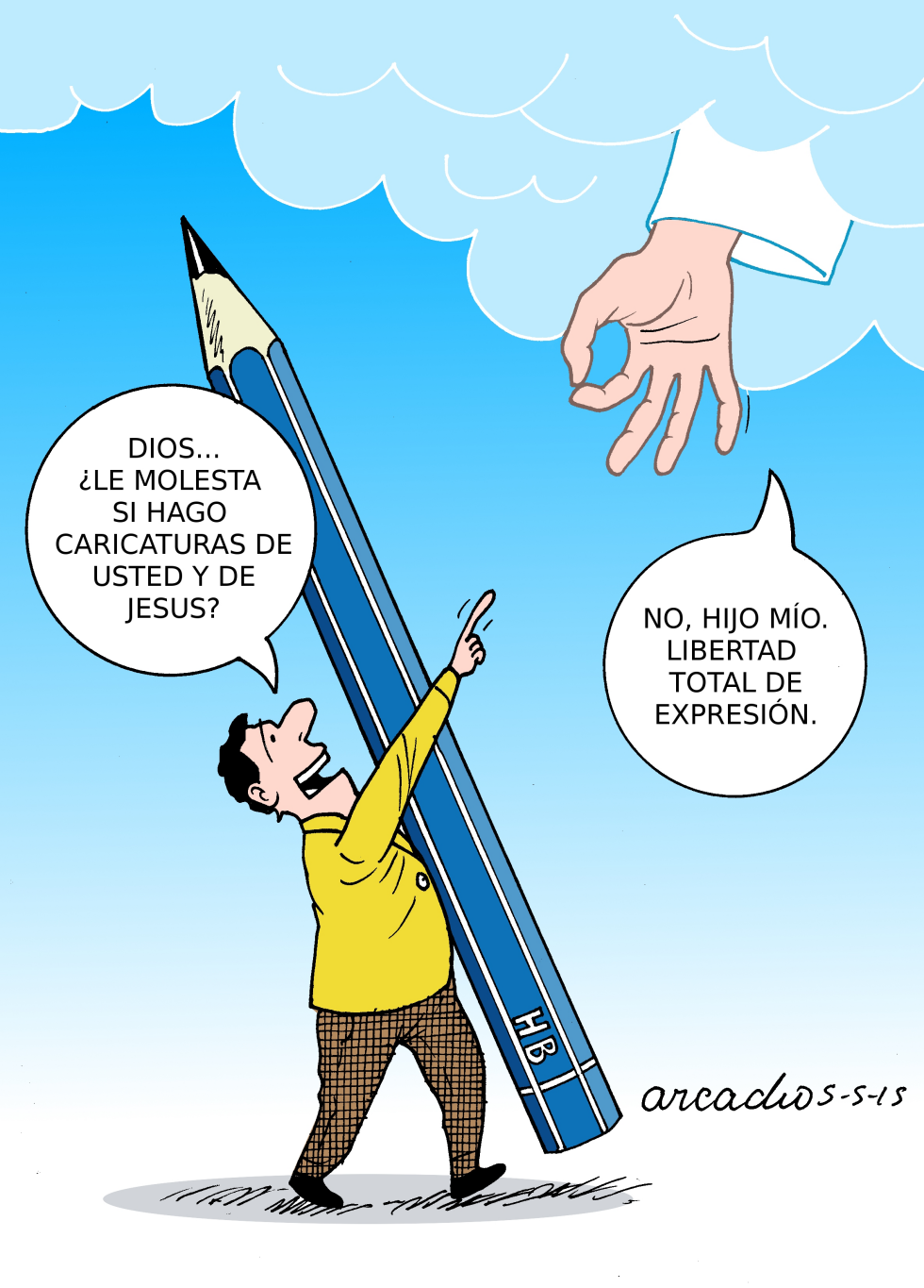Libertad de expresión sobre Dios