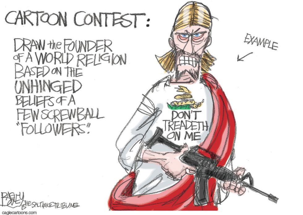  AMERICAN JESUS by Pat Bagley