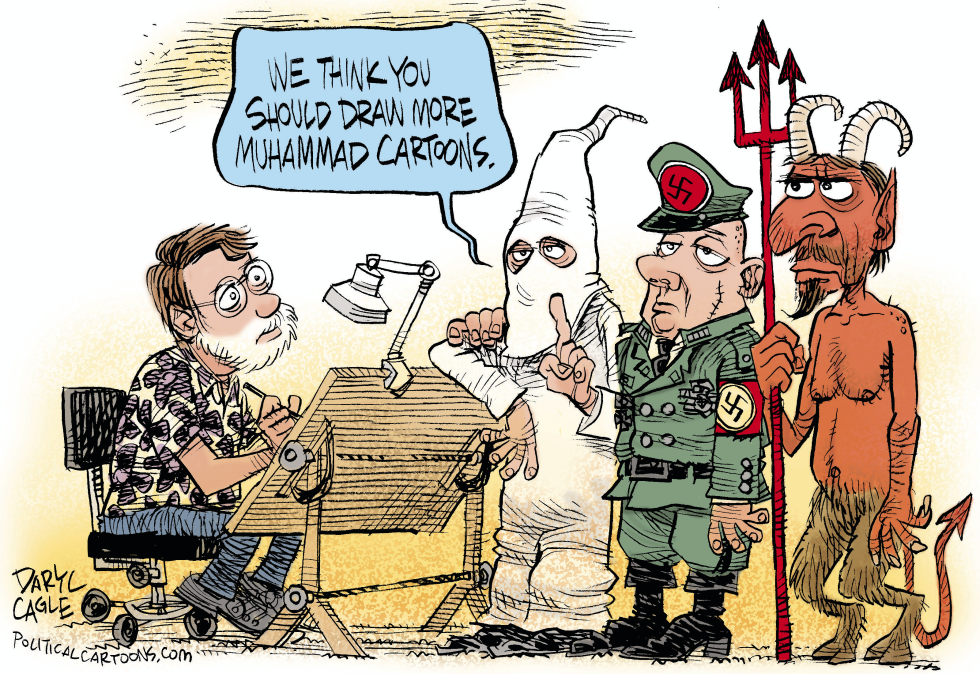  DRAW MORE MUHAMMAD CARTOONS by Daryl Cagle