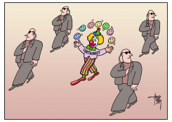 CARTOONIST SECURITY by Arend Van Dam