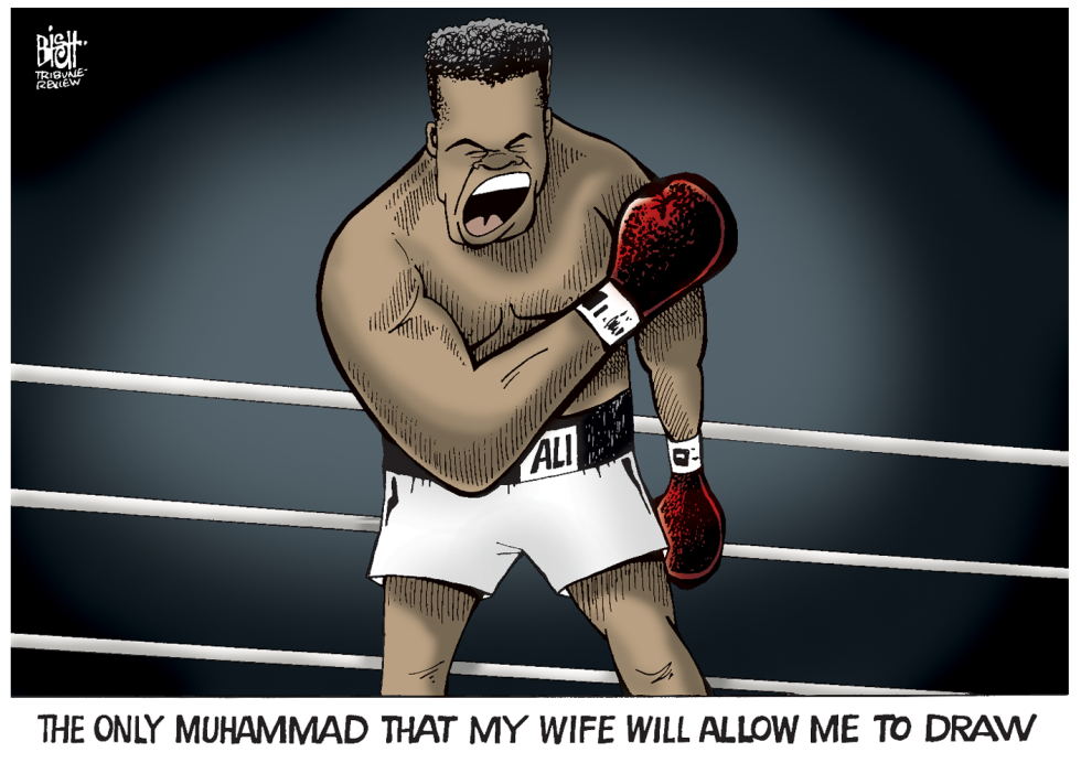 DRAWING MUHAMMAD, COLOR