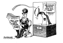 DEFLATEGATE PROBE by Jimmy Margulies