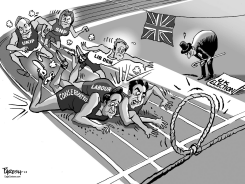 BRITAIN’S ELECTION 2015 by Paresh Nath