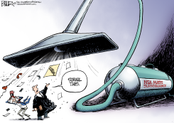 NSA SUCKS  by Nate Beeler