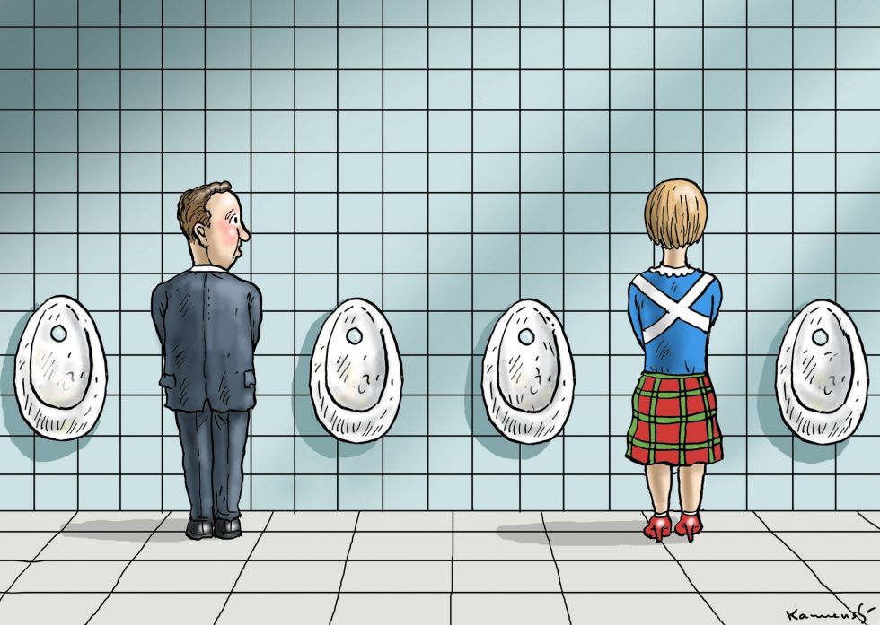 David Cameron and Nicola Surgeon