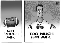 TOM BRADY, B/W by Randy Bish