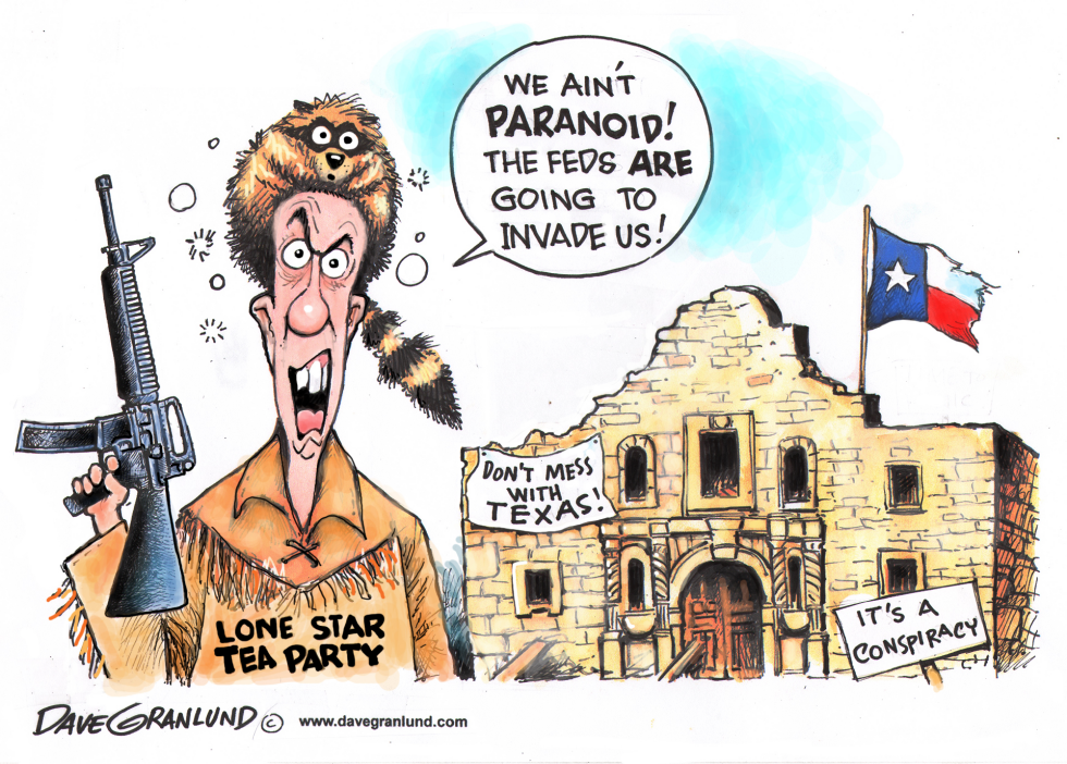  TEXAS CONSPIRACY by Dave Granlund