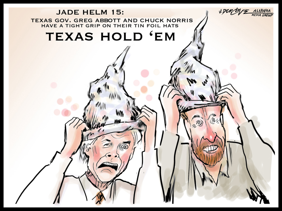 Chuck Norris  Texas Tin Foil Hats