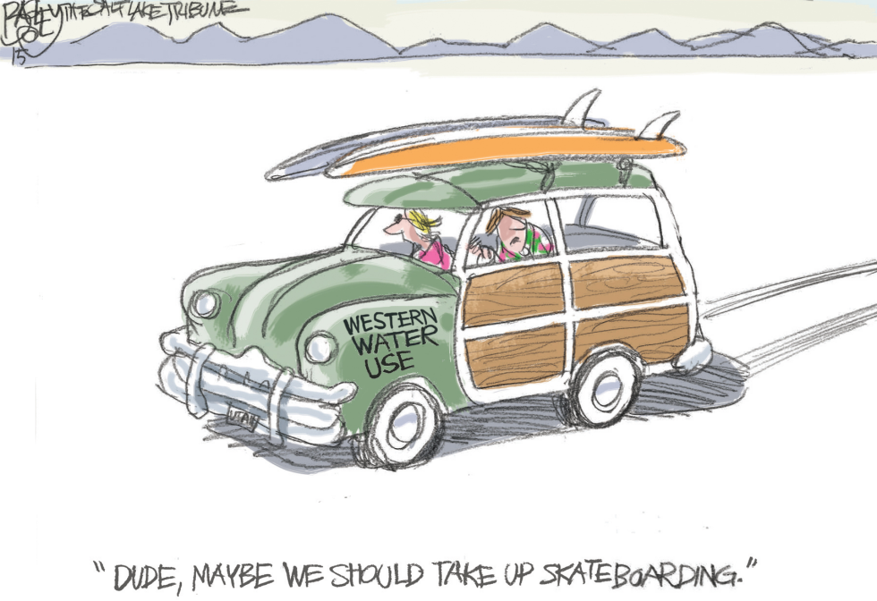  WESTERN WATER by Pat Bagley