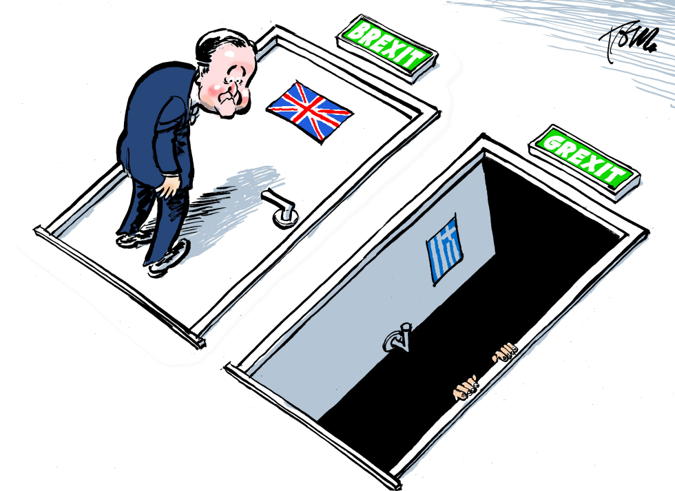  BREXIT AND GREXIT by Tom Janssen