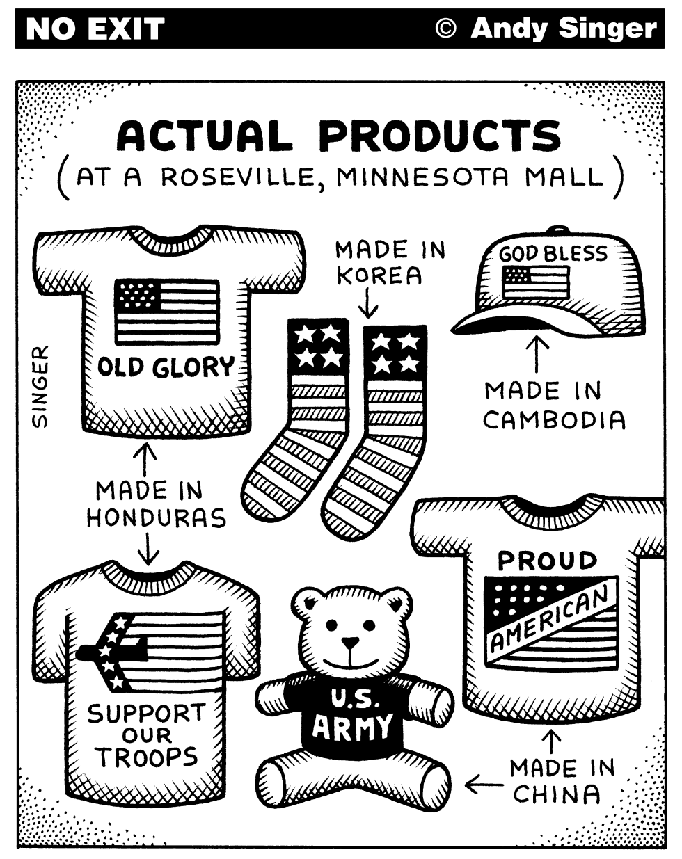 Patriotic Products not made in USA