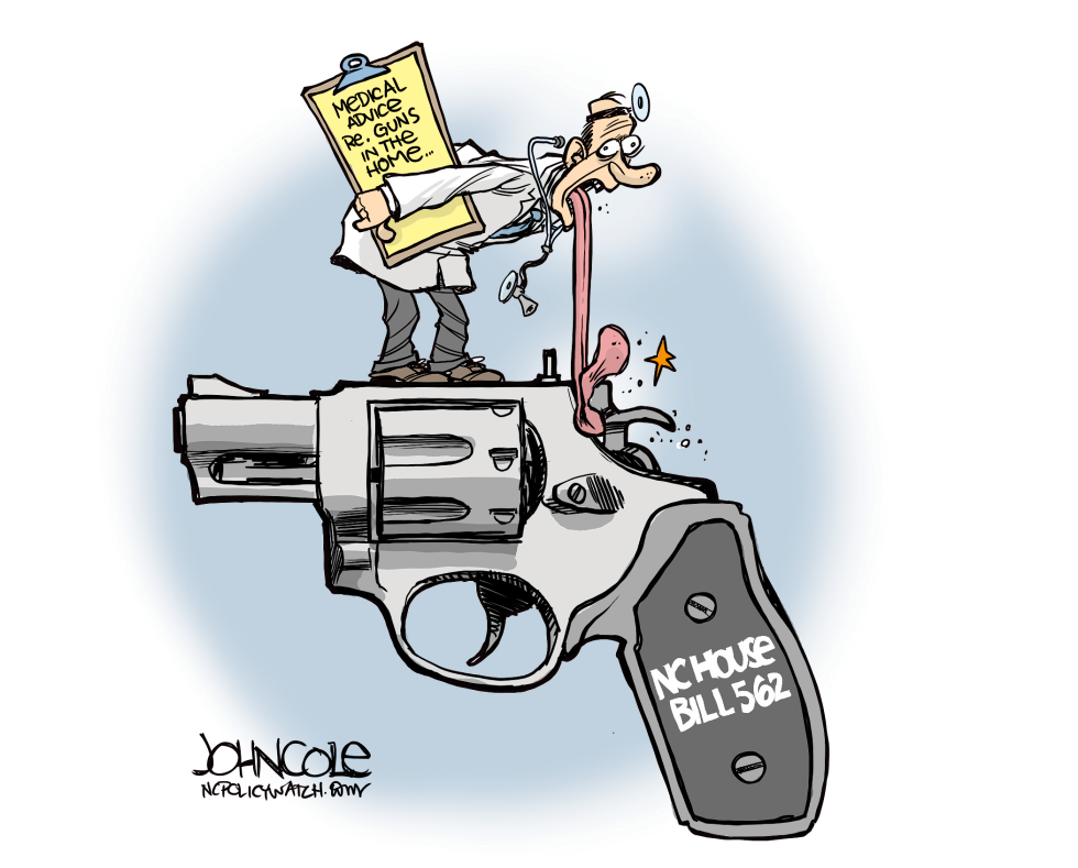 LOCAL NC -- Doctors and guns COLOR