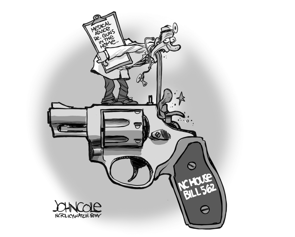 LOCAL NC -- Doctors and guns BW