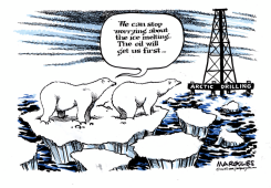 ARCTIC OIL DRILLING  by Jimmy Margulies