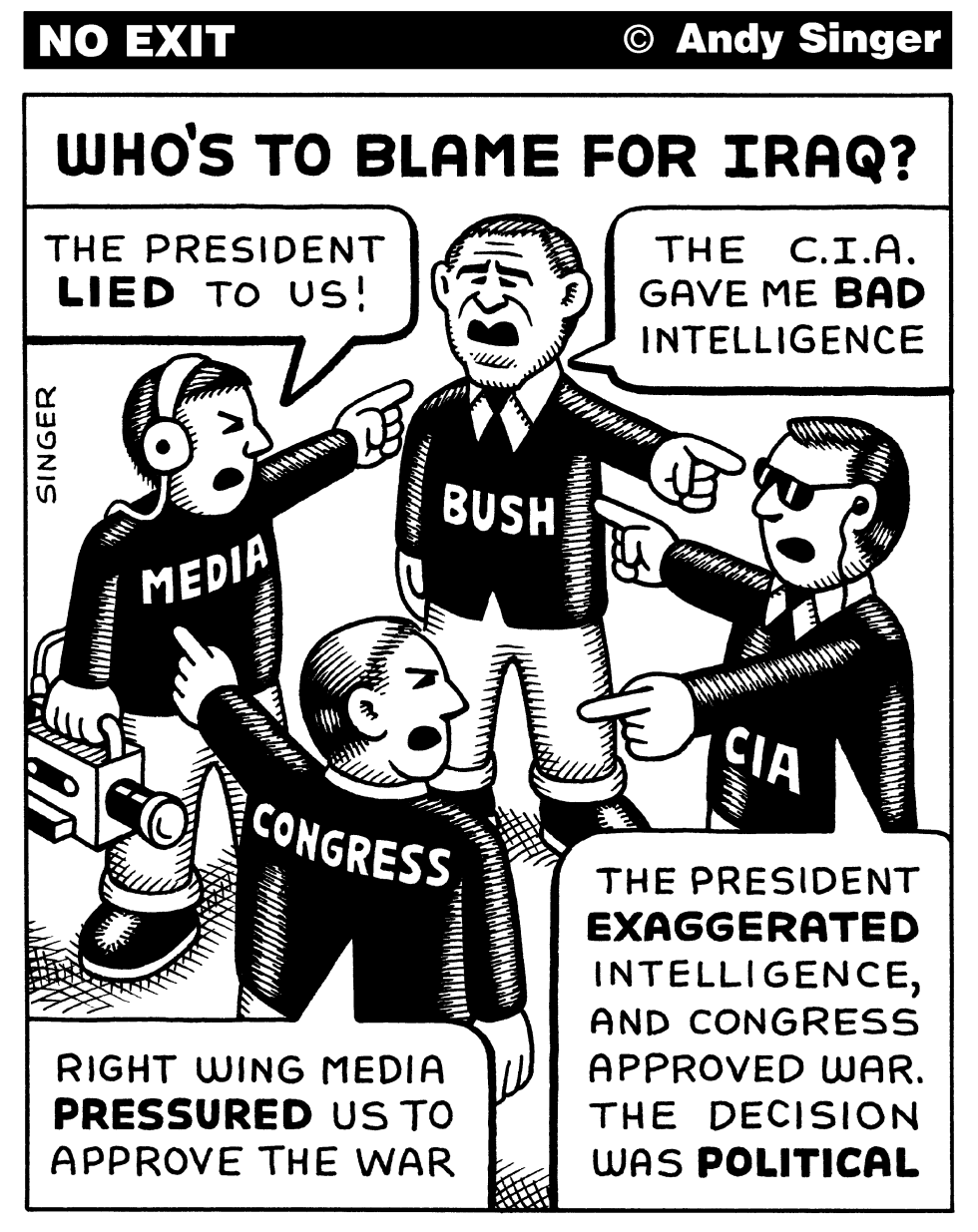 Blame for Iraq War