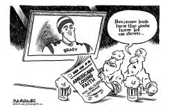 AMERICANS LOSING FAITH by Jimmy Margulies