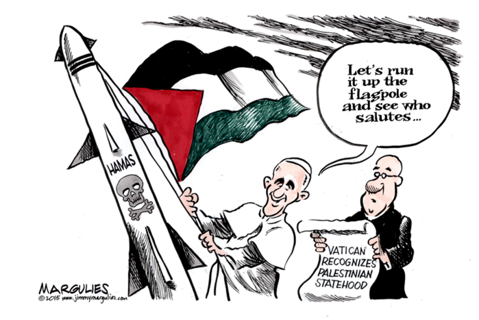 Vatican Recognizes Palestinian State color