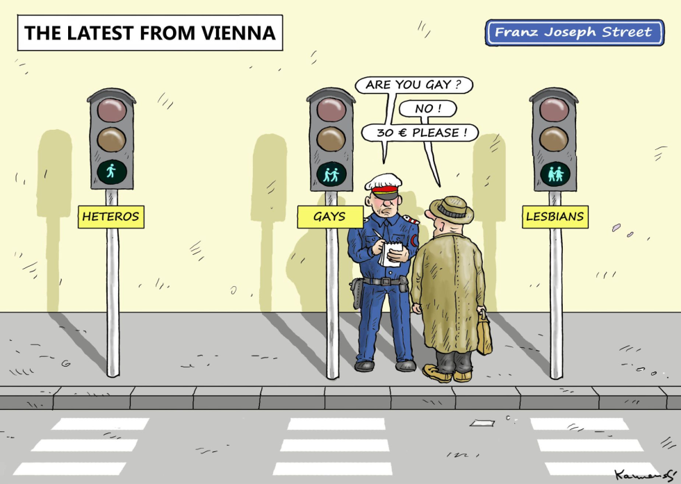 THE LATES FROM VIENNA by Marian Kamensky