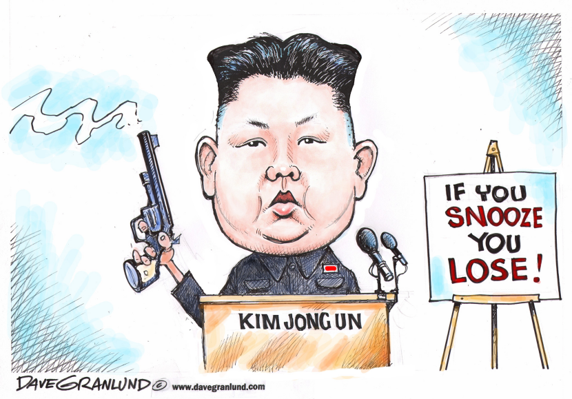 Kim Jong un and snoozing