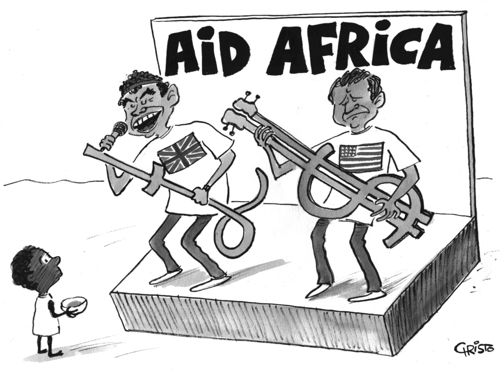 Aid Africa Concert - BW