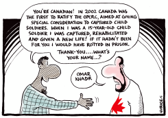 THANK YOU OMAR KHADR by Ingrid Rice