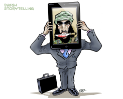 DAESH STORYTELLING by Damien Glez
