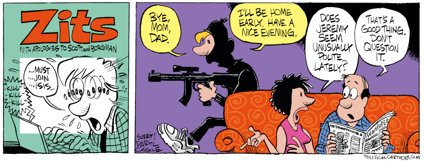 ISIS Zits Parody COLOR