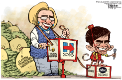 GEORGE MONKEYNOPOULOS  by Rick McKee