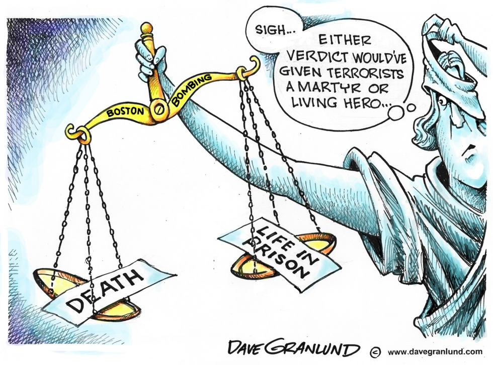 Boston bomber death sentence