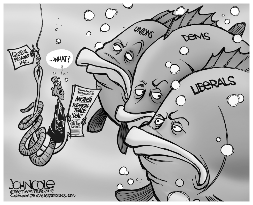 Obama and TPP BW