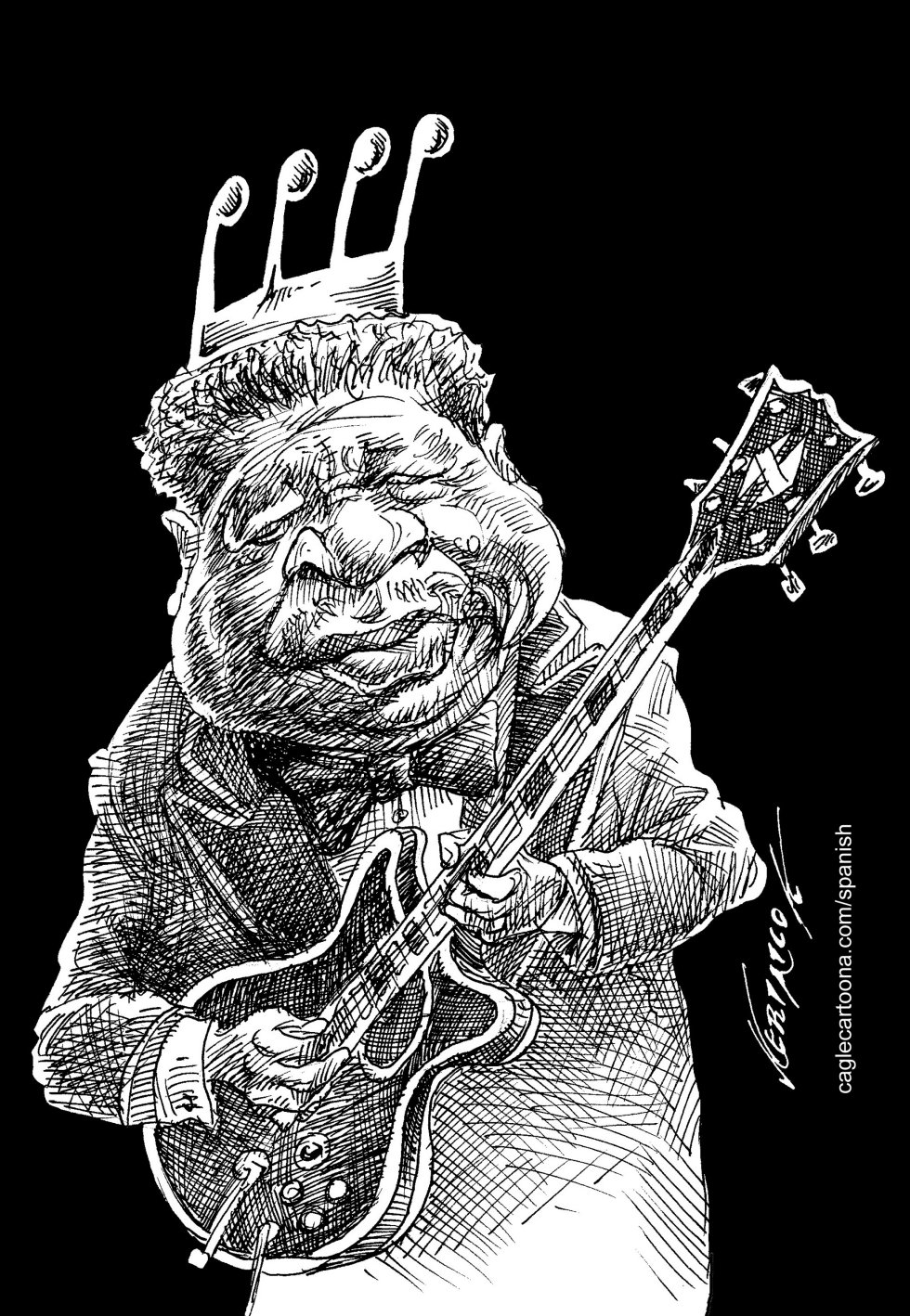  BB KING by Antonio Neri Licón