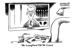 LETTERMAN RETIRES by Jimmy Margulies
