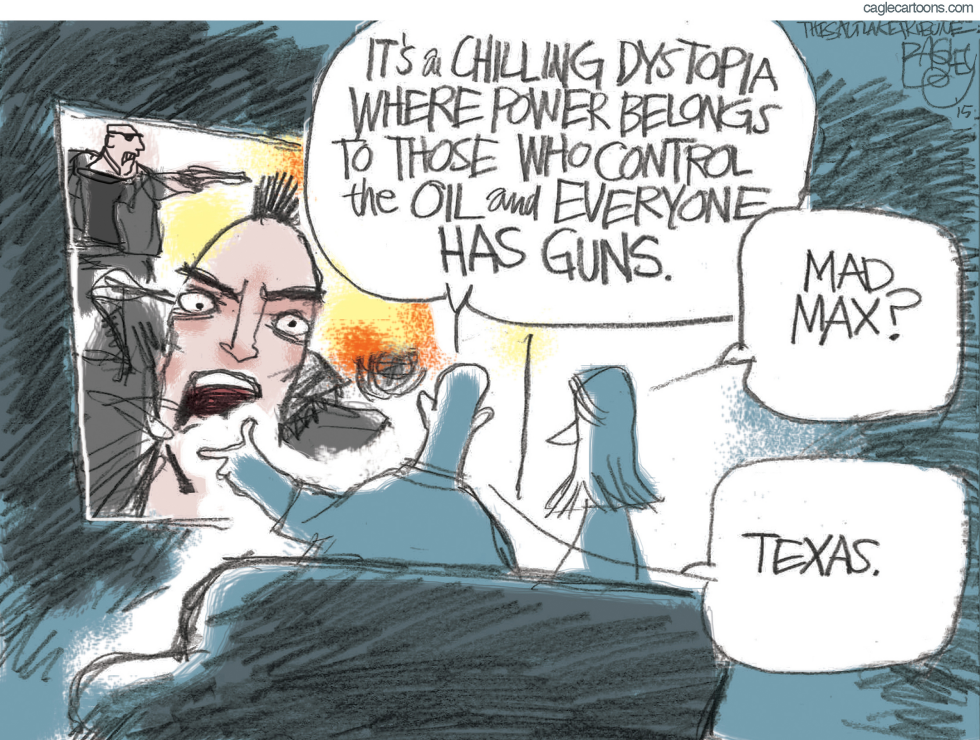  TEXAS BIKERS by Pat Bagley