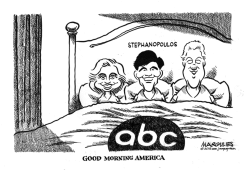 STEPHANOPOULOS DONATION TO CLINTON FOUNDATION  by Jimmy Margulies
