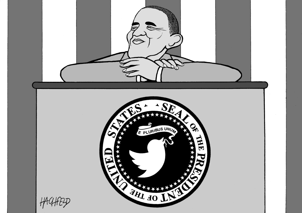 Obama teitters