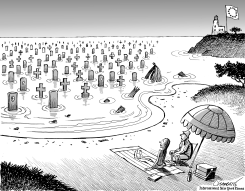 MUERTE EN EL MEDITERRANEO by Patrick Chappatte