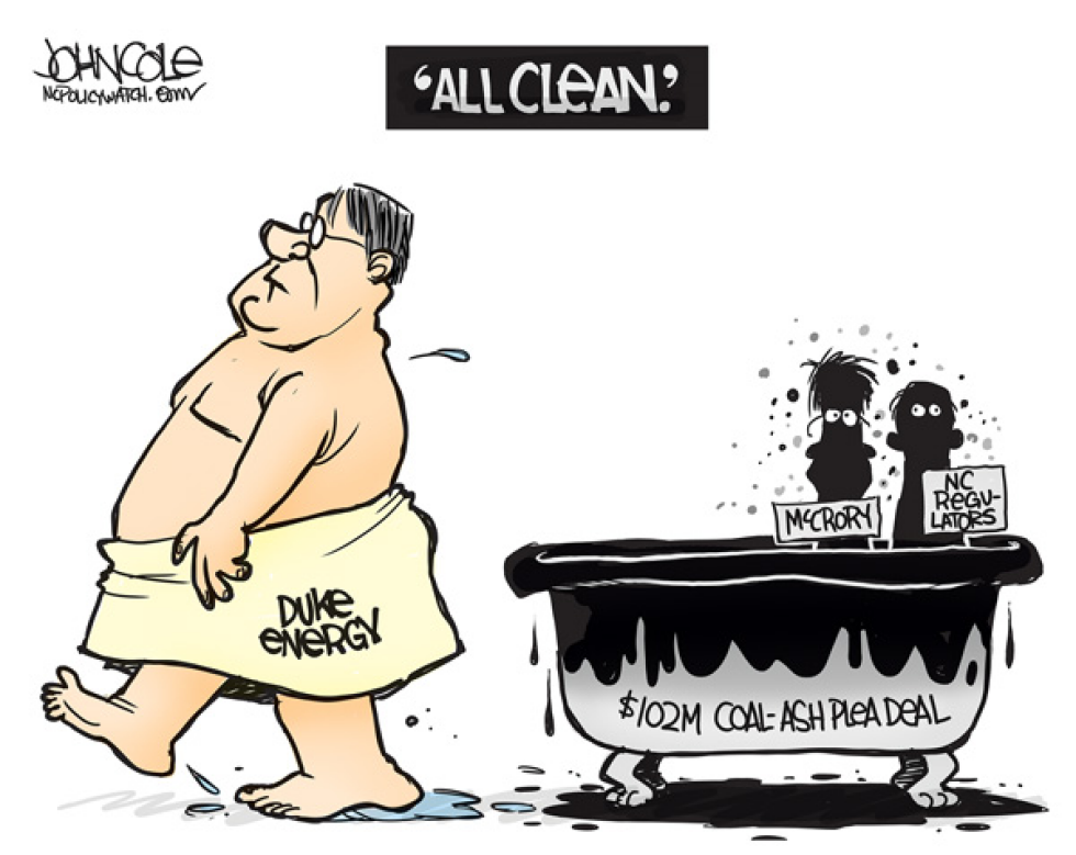 LOCAL NC -- Duke Energy plea deal