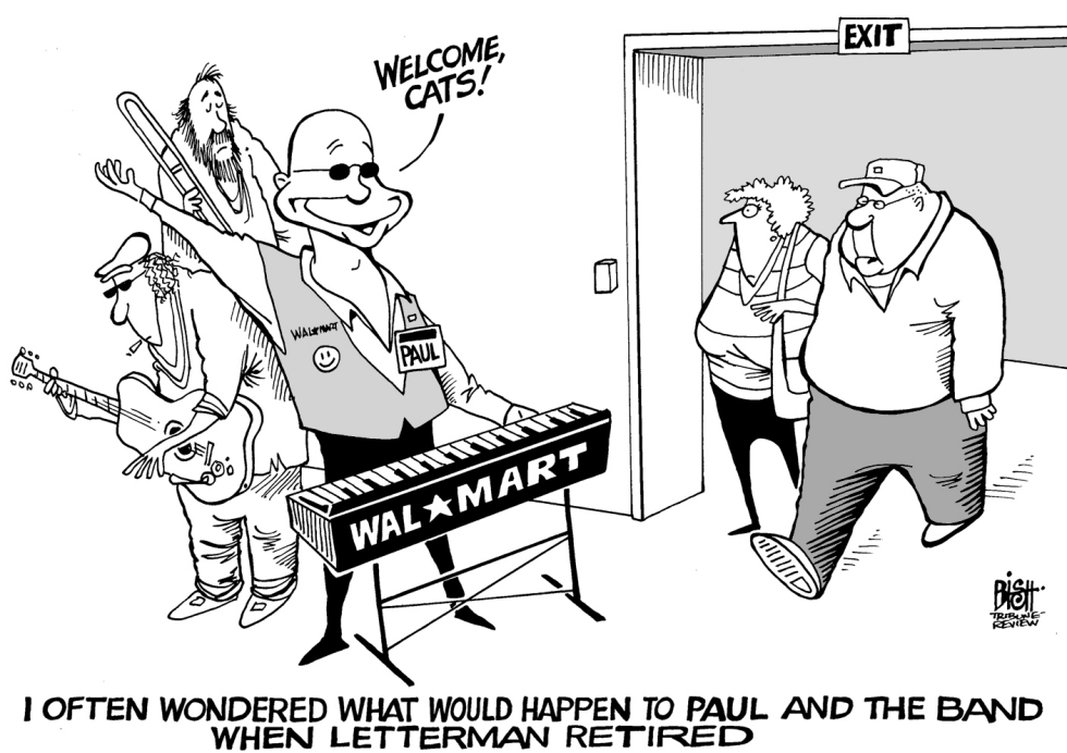 LIFE AFTER LETTERMAN, B/W