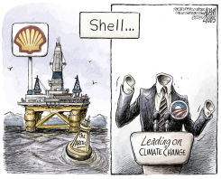 ARCTIC DRILLING  by Adam Zyglis