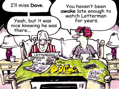 LETTERMAN by Steve Nease