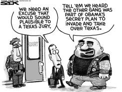 TEXAS BIKERS  by Steve Sack