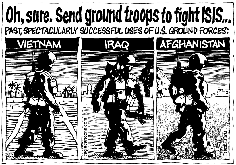 Ground Troops to Fight ISIS