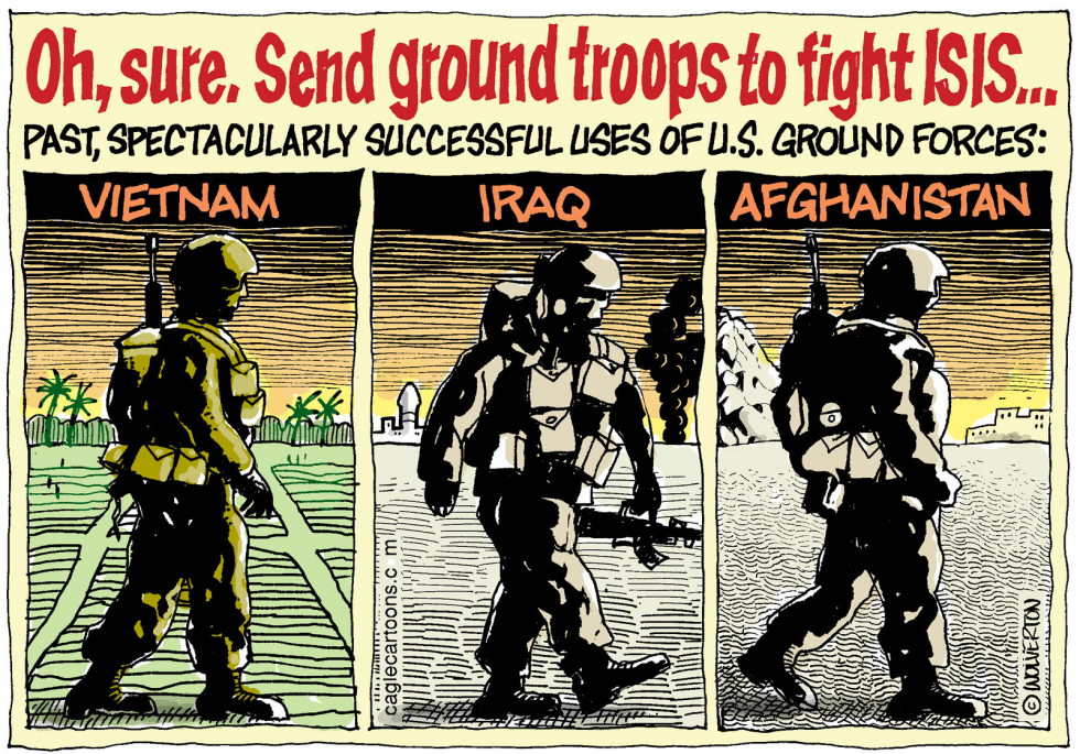 Ground Troops to Fight ISIS COLOR