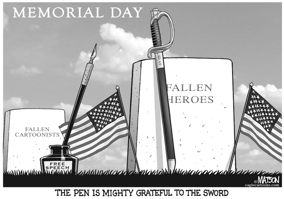 On Memorial Day The Pen is Mighty Grateful