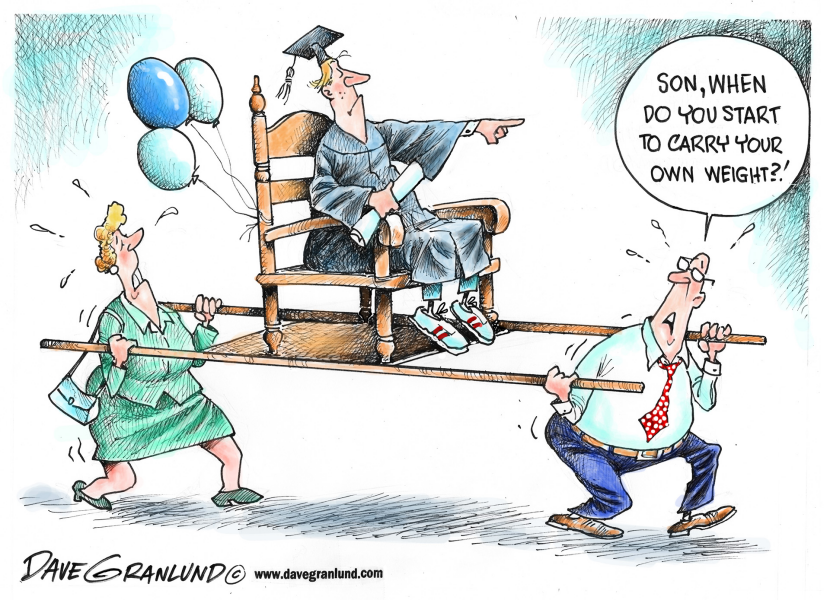 Grads and parents