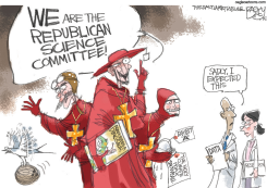 REPUBLICAN SCIENCE  by Pat Bagley