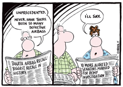 THE PROBLEM WITH AIRBAGS by Ingrid Rice