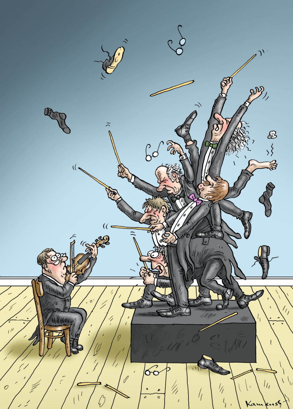 THE ORGY OF DIRIGENTS
