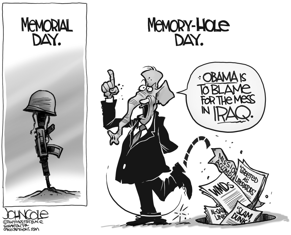 Memory-Hole Day BW