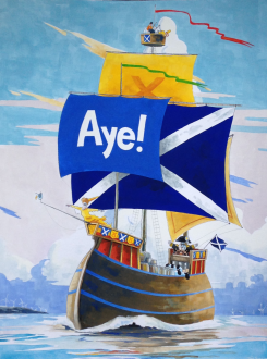 SCOTTISH SNP ELECTION VICTORY by Iain Green
